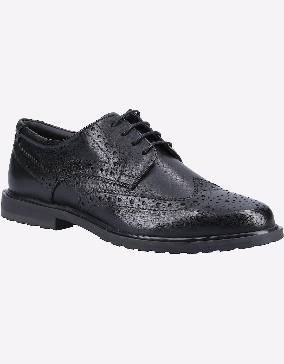 Hush Puppies Verity Womens Girls Brogue Shoes Black