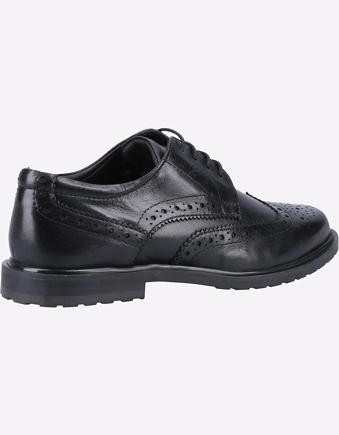 Hush Puppies Verity Womens Girls Brogue Shoes Black