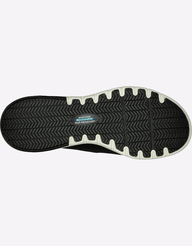 Skechers Marsing Waiola Memory Foam Trainers Womens Black/White