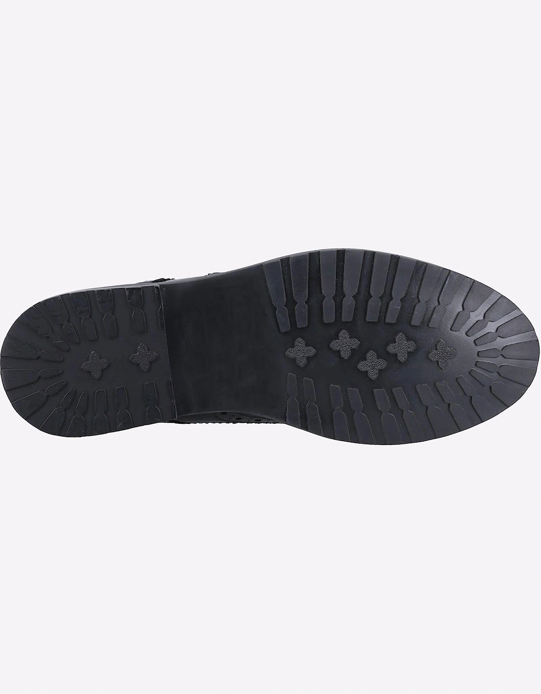 Hush Puppies Verity Womens Girls Brogue Shoes Black