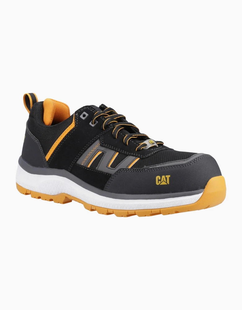 Caterpillar Safety Caterpillar Accelerate S3 Safety Trainers Mens Black / Orange