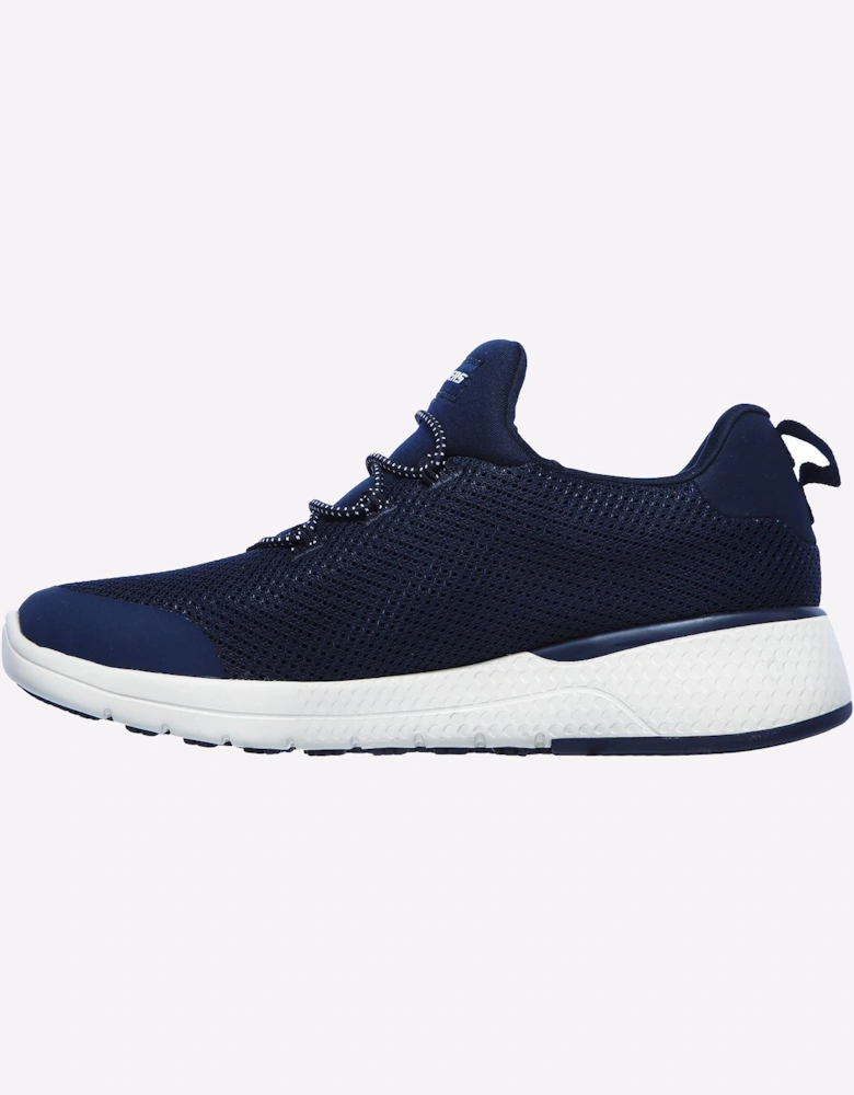 Skechers Marsing Waiola Memory Foam Trainers Womens Navy