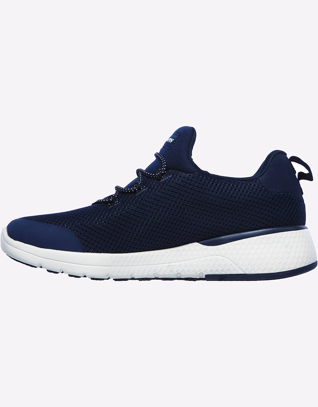 Skechers Marsing Waiola Memory Foam Trainers Womens Navy