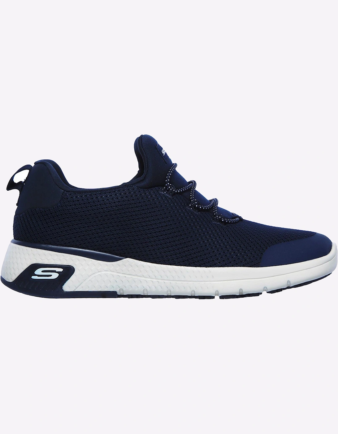 Skechers Marsing Waiola Memory Foam Trainers Womens Navy