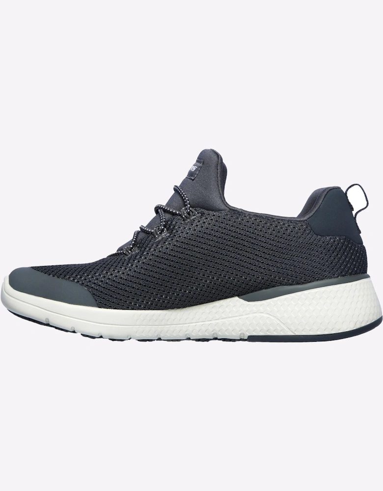 Skechers Marsing Waiola Memory Foam Trainers Womens Charcoal