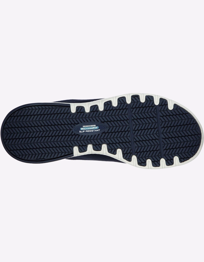 Skechers Marsing Waiola Memory Foam Trainers Womens Navy