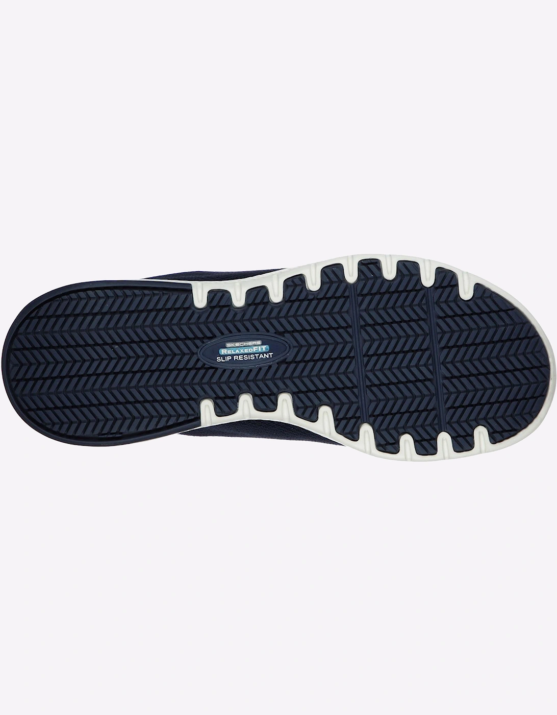 Skechers Marsing Waiola Memory Foam Trainers Womens Navy