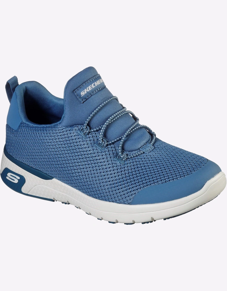 Skechers Marsing Waiola Memory Foam Trainers Womens Blue