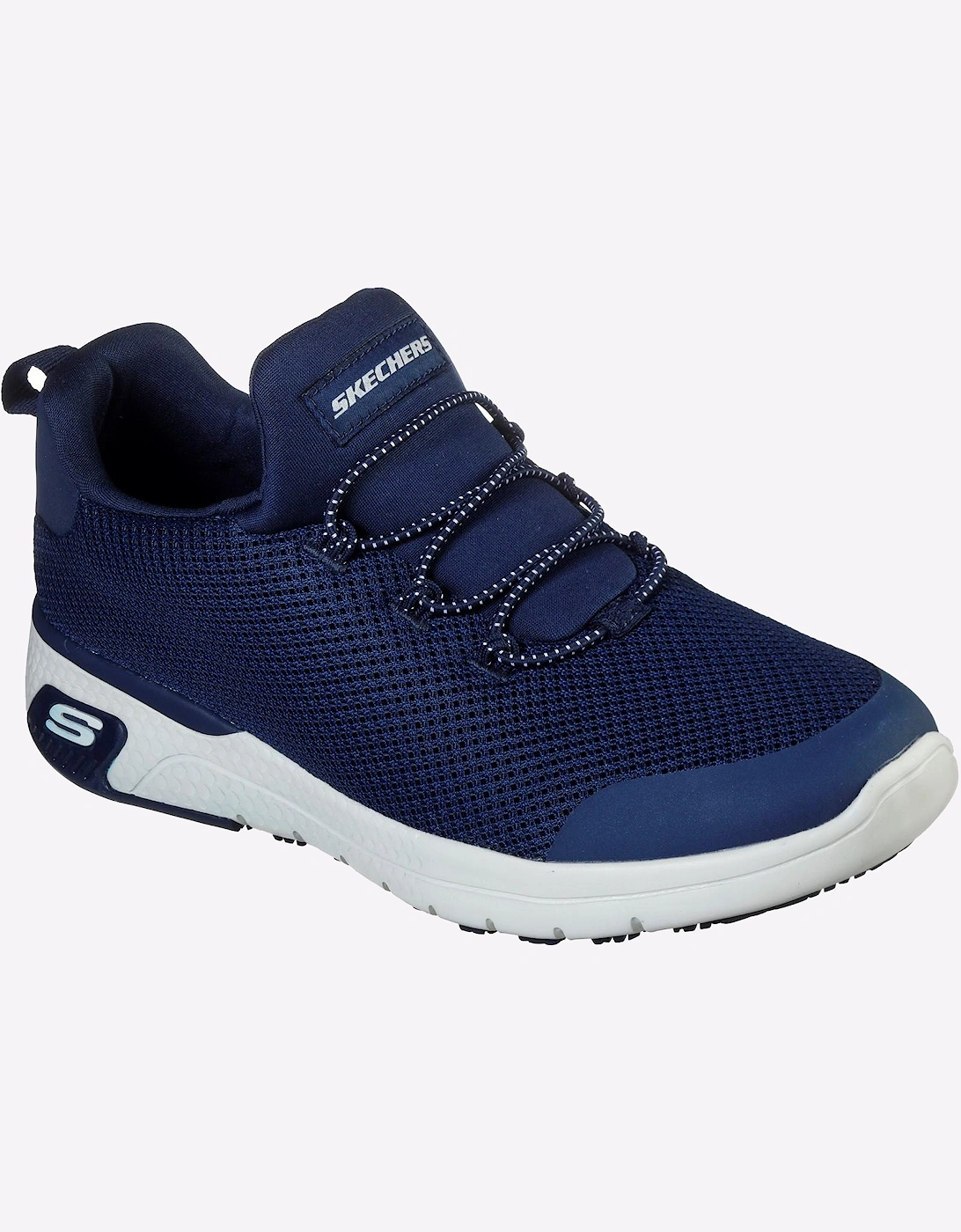 Skechers Marsing Waiola Memory Foam Trainers Womens Navy