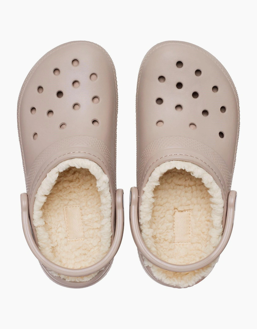 Crocs Classic Lined Clog Mens Mushroom/Bone