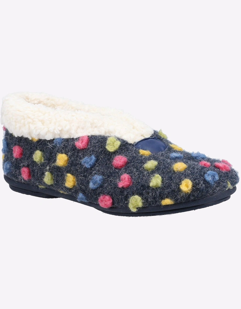 Fleet & Foster Snowberry Slipper Womens Navy