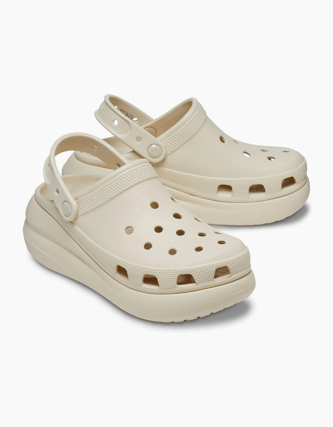 Crocs Classic Crush Womens Bone