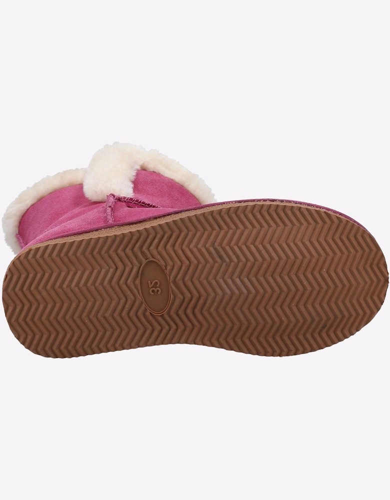 Hush Puppies Ashlynn Junior Slipper Boots Rose