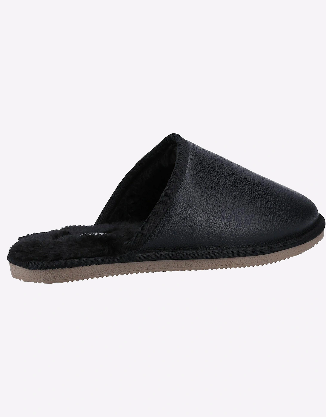 Hush Puppies Coady Memory Foam Mens Slippers Black