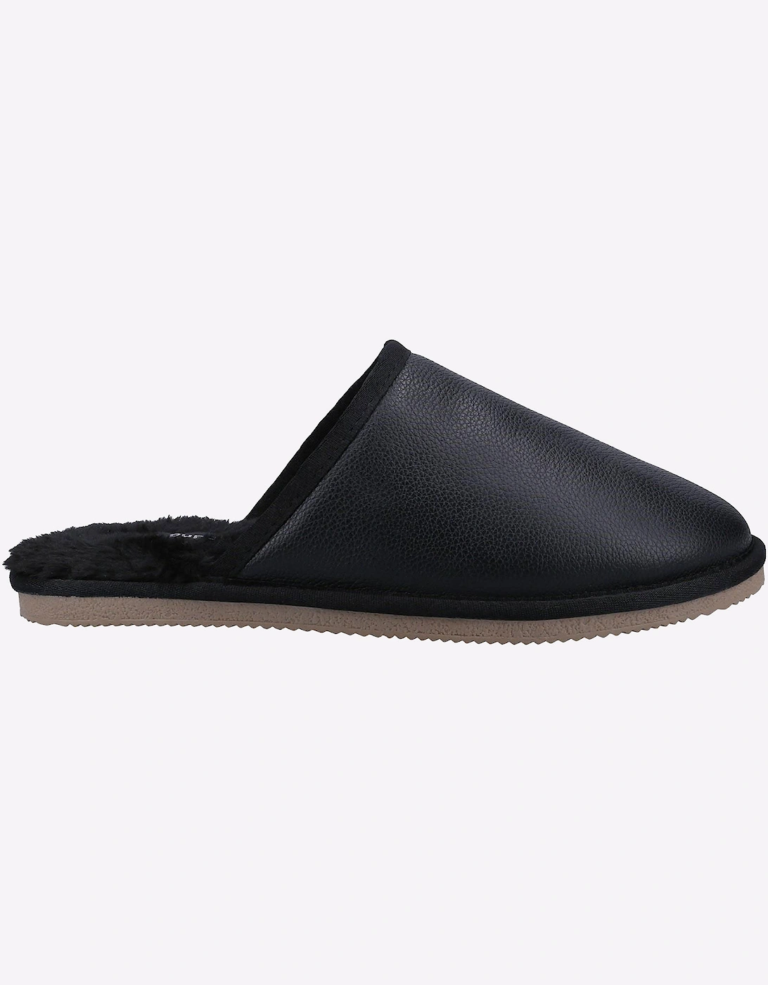 Hush Puppies Coady Memory Foam Mens Slippers Black
