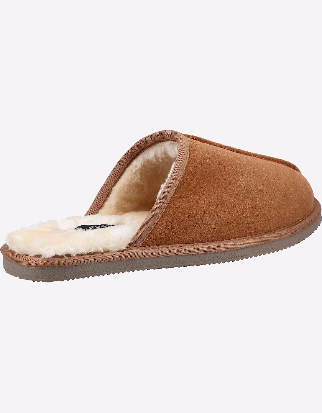 Hush Puppies Coady Memory Foam Slipper Mens Tan
