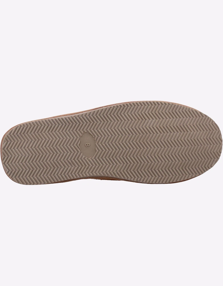 Hush Puppies Coady Memory Foam Slipper Mens Tan