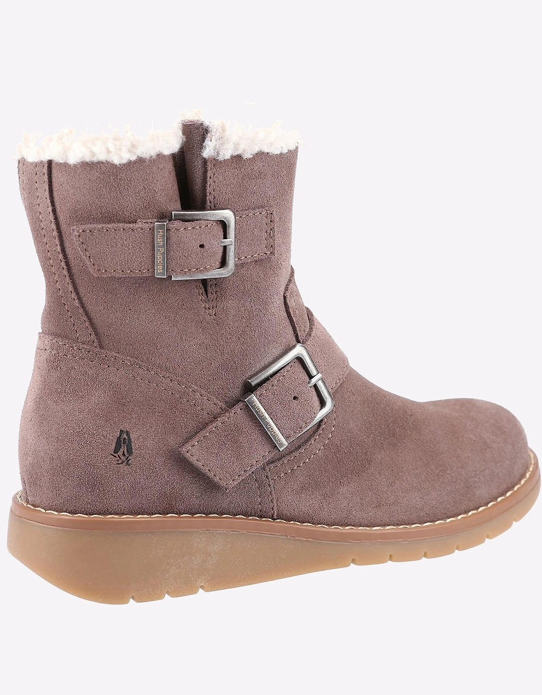 Hush Puppies Lexie Memory Foam Womens Boots Taupe