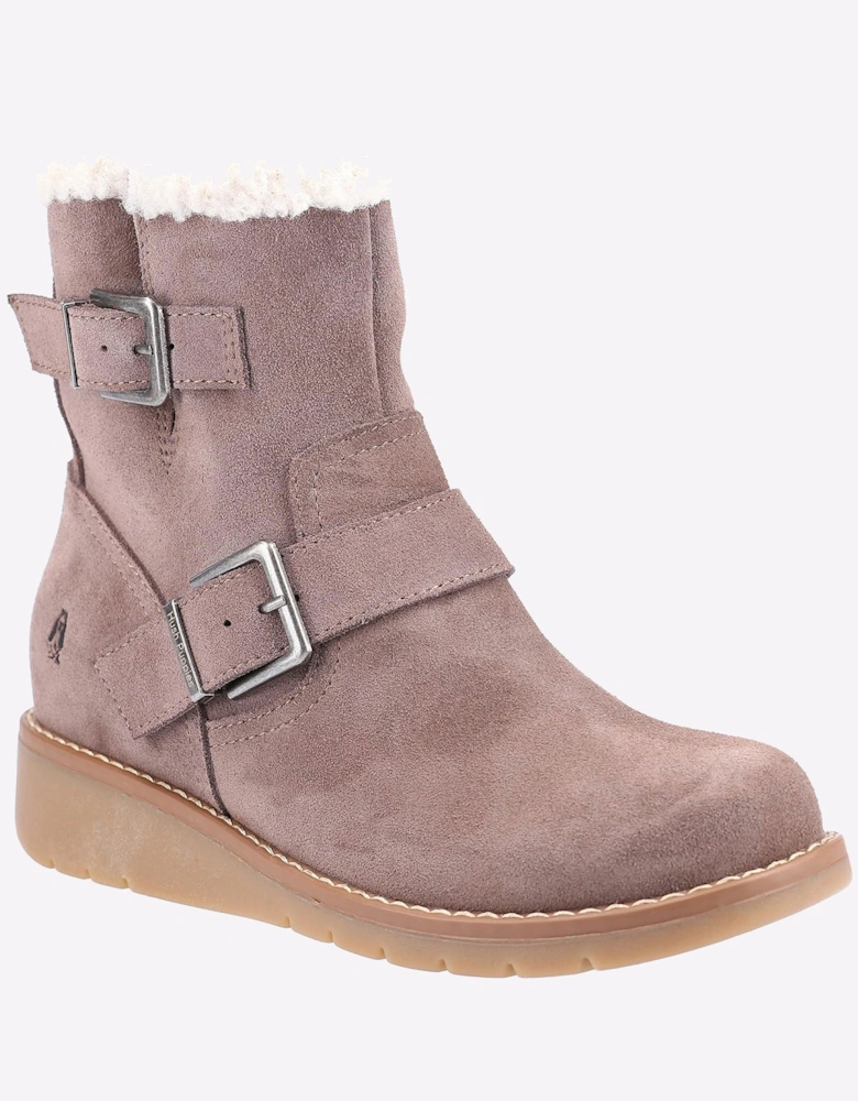 Hush Puppies Lexie Memory Foam Womens Boots Taupe