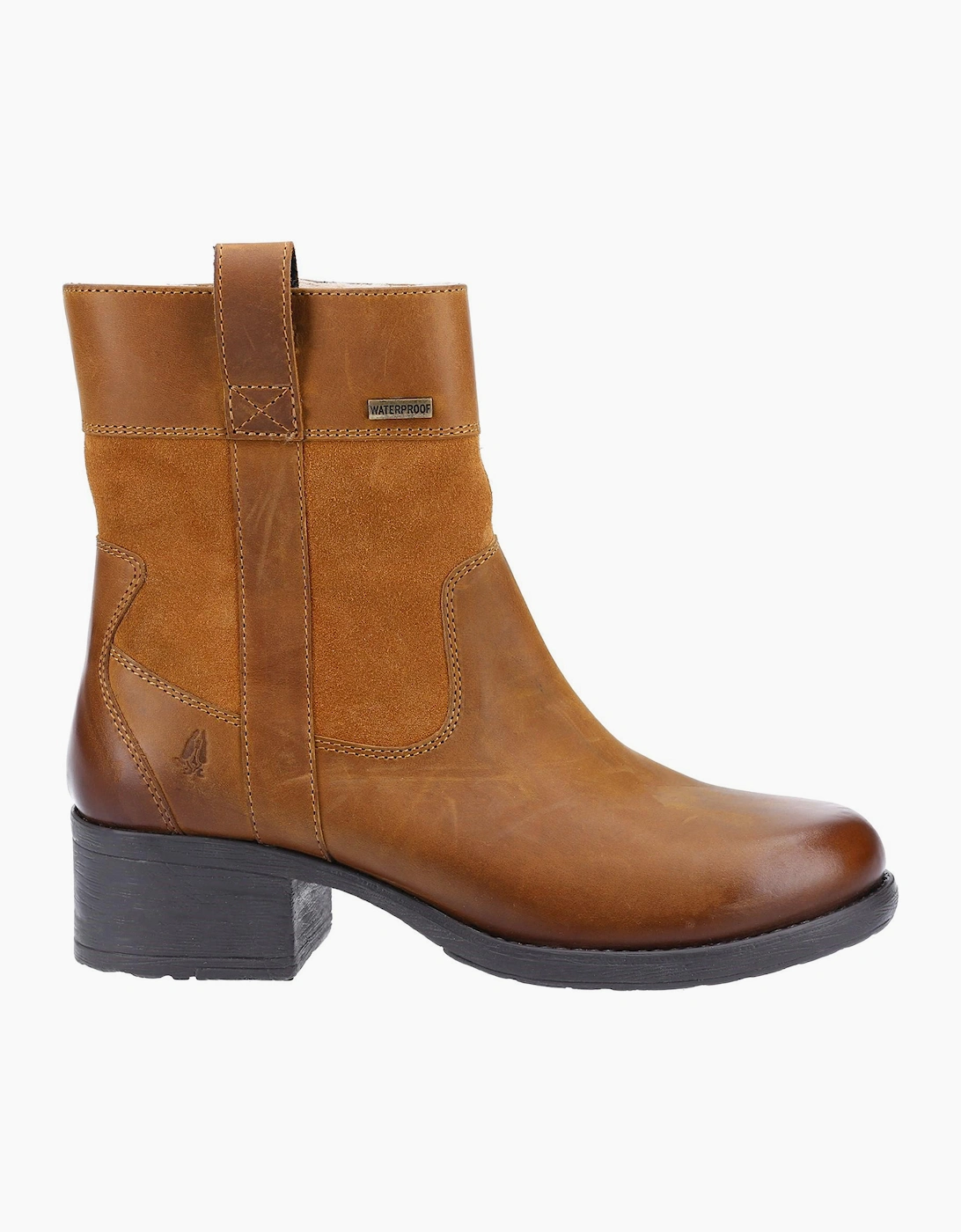 Hush Puppies Women's Hush Puppies Saskia Waterproof Womens Boots Tan - Brown