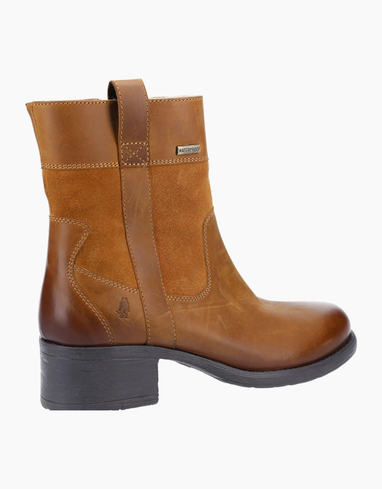 Hush Puppies Saskia Waterproof Womens Boots Tan