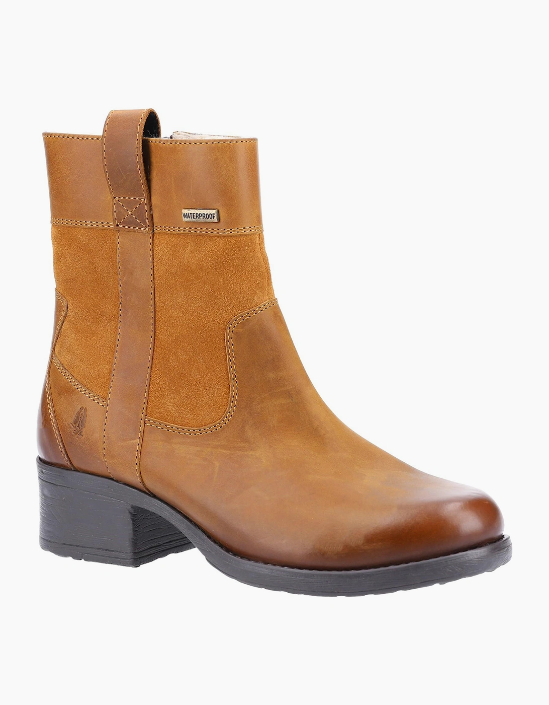 Hush Puppies Saskia Waterproof Womens Boots Tan