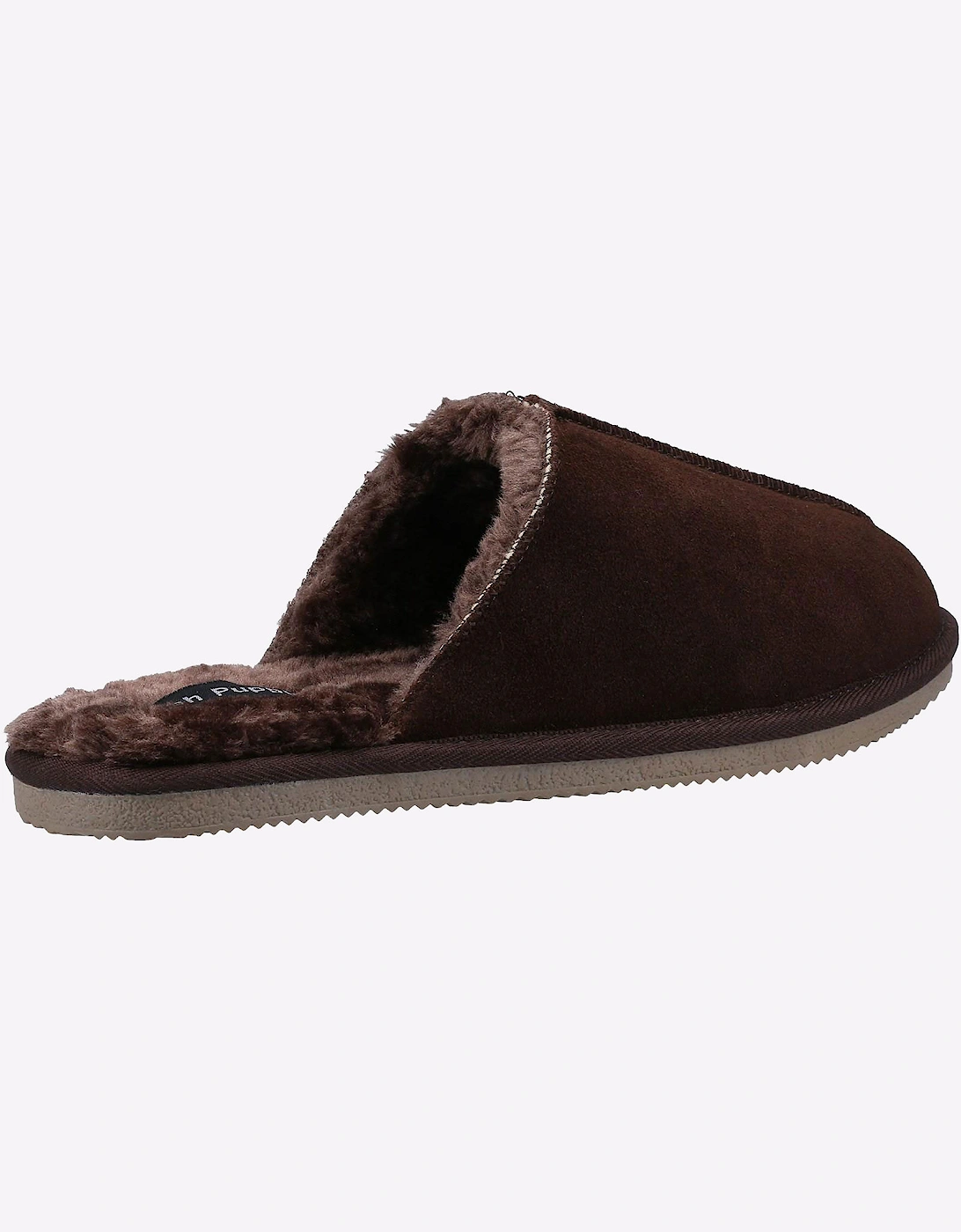 Hush Puppies Coady Memory Foam Mens Slippers Brown