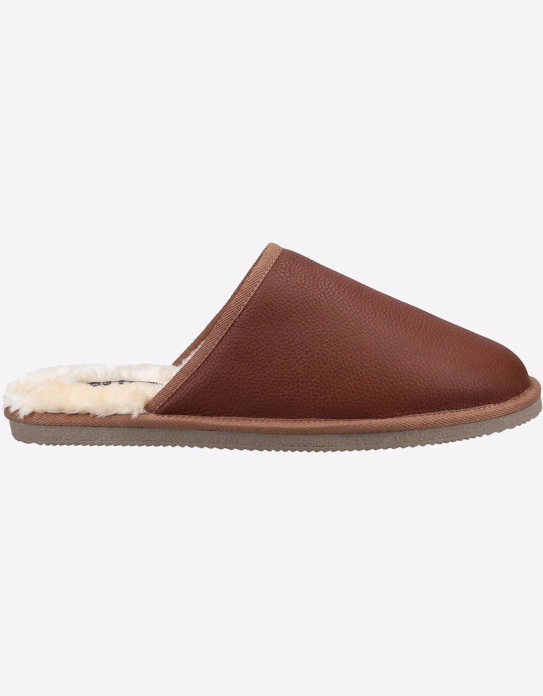 Hush Puppies Coady Memory Foam Mens Slippers Tan