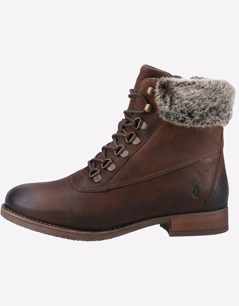 Hush Puppies Effie Memory Foam Womens Boots Brown