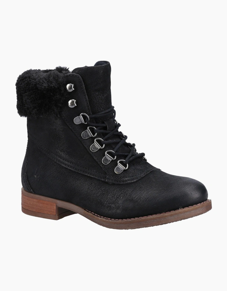 Hush Puppies Effie Memory Foam Womens Boots Black
