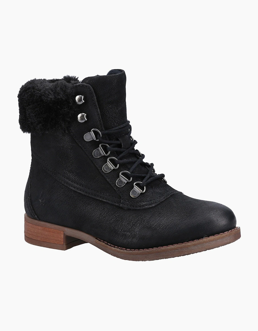 Hush Puppies Effie Memory Foam Womens Boots Black