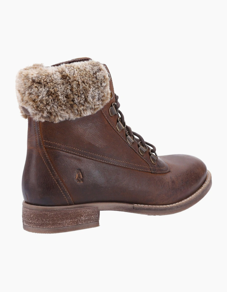 Hush Puppies Effie Memory Foam Womens Boots Brown