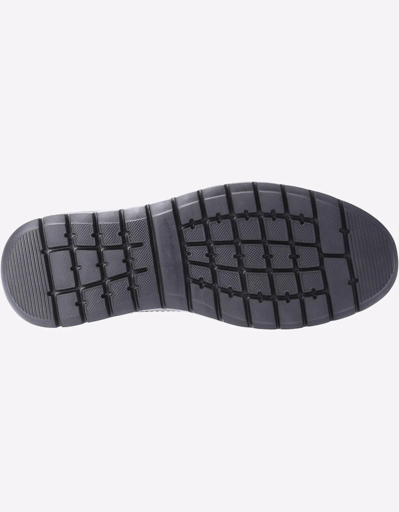 Hush Puppies Triton Leather Mens Shoes Black