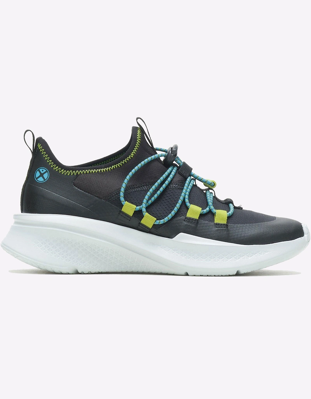 Hush Puppies Spark Bungee Womens Trainers Black