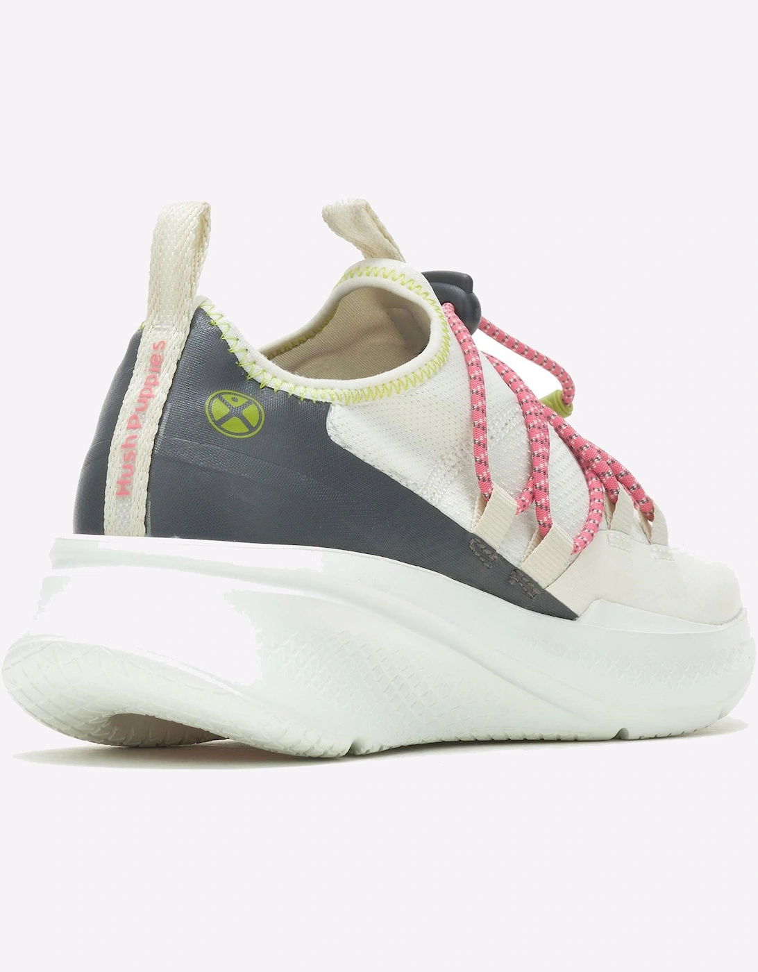 Hush Puppies Spark Bungee Womens Trainers White