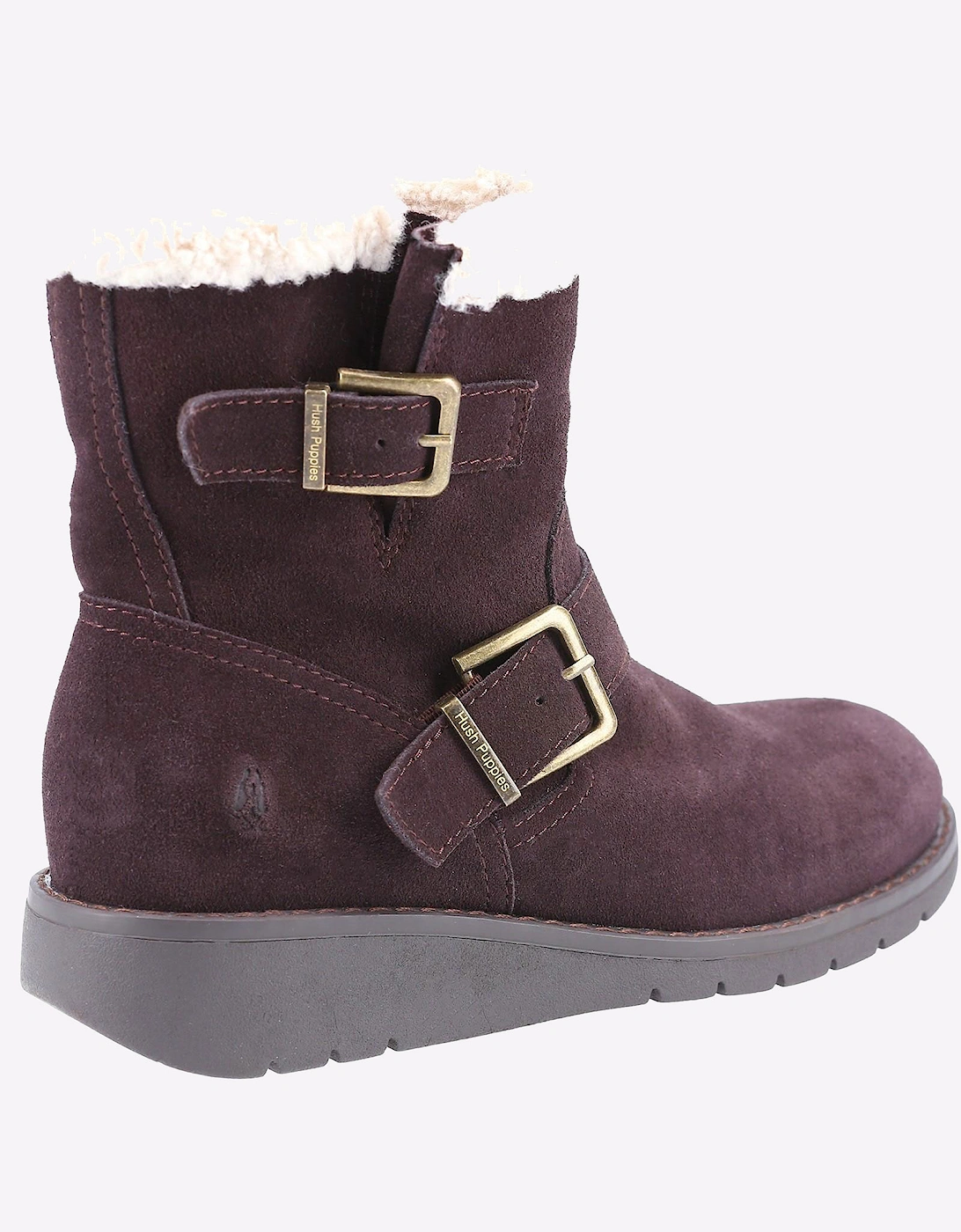 Hush Puppies Lexie Memory Foam Womens Boots Brown