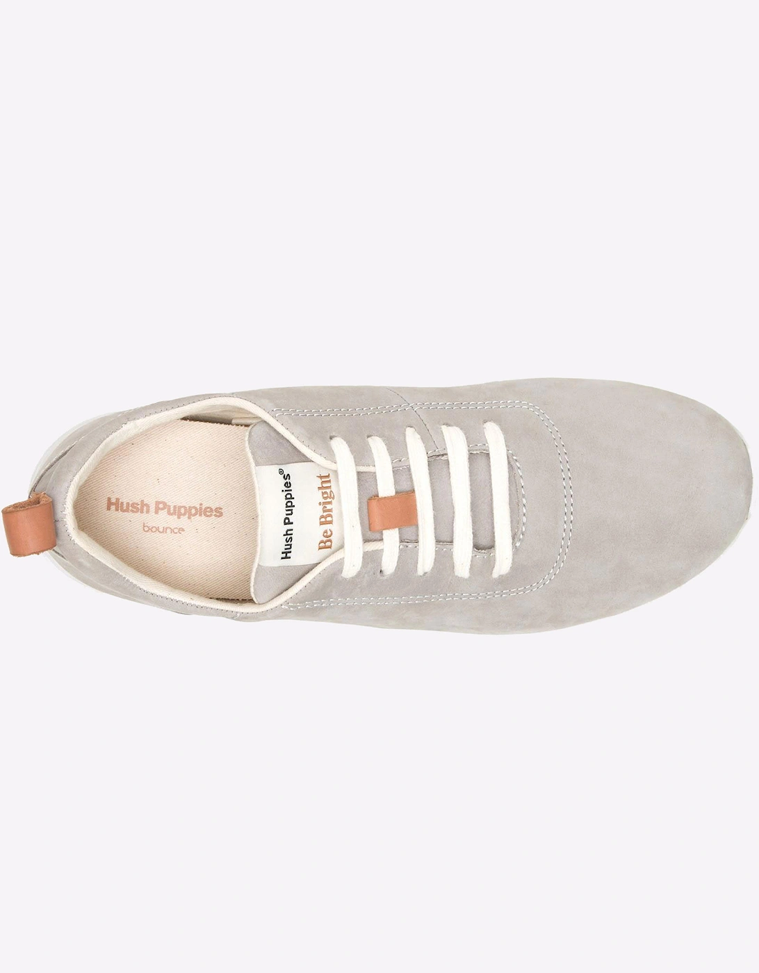 Hush Puppies Good Leather Womens Shoes Grey