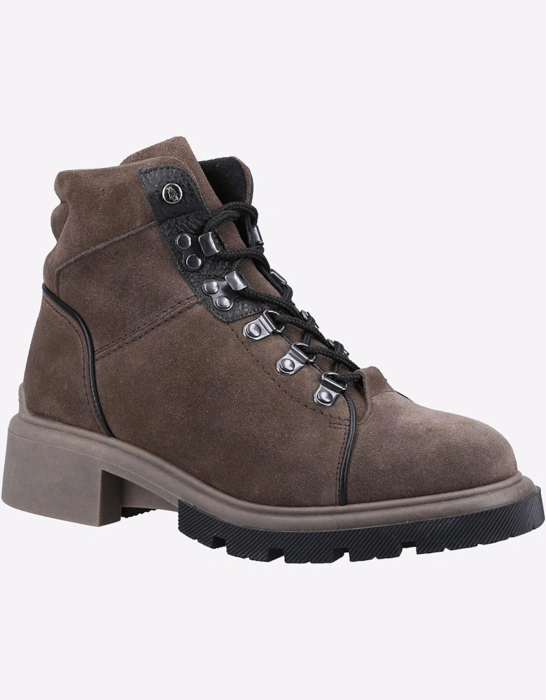 Hush Puppies Rita Memory Foam Womens Hiker Boots Grey