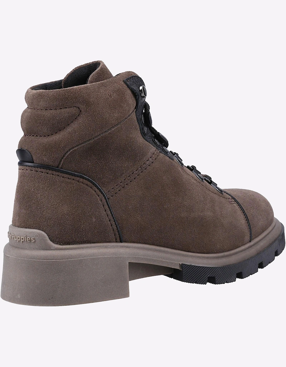 Hush Puppies Rita Memory Foam Womens Hiker Boots Grey
