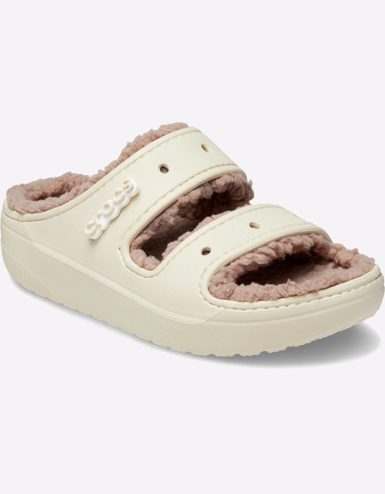 Crocs Classic Cozzzy Sandal Bone