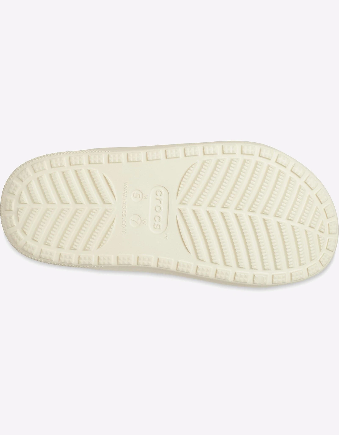 Crocs Classic Cozzzy Sandal Bone