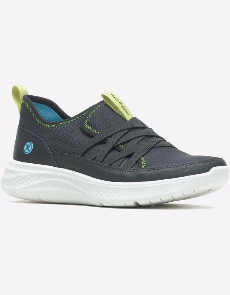 Hush Puppies Elevate Step In Womens Trainers Black