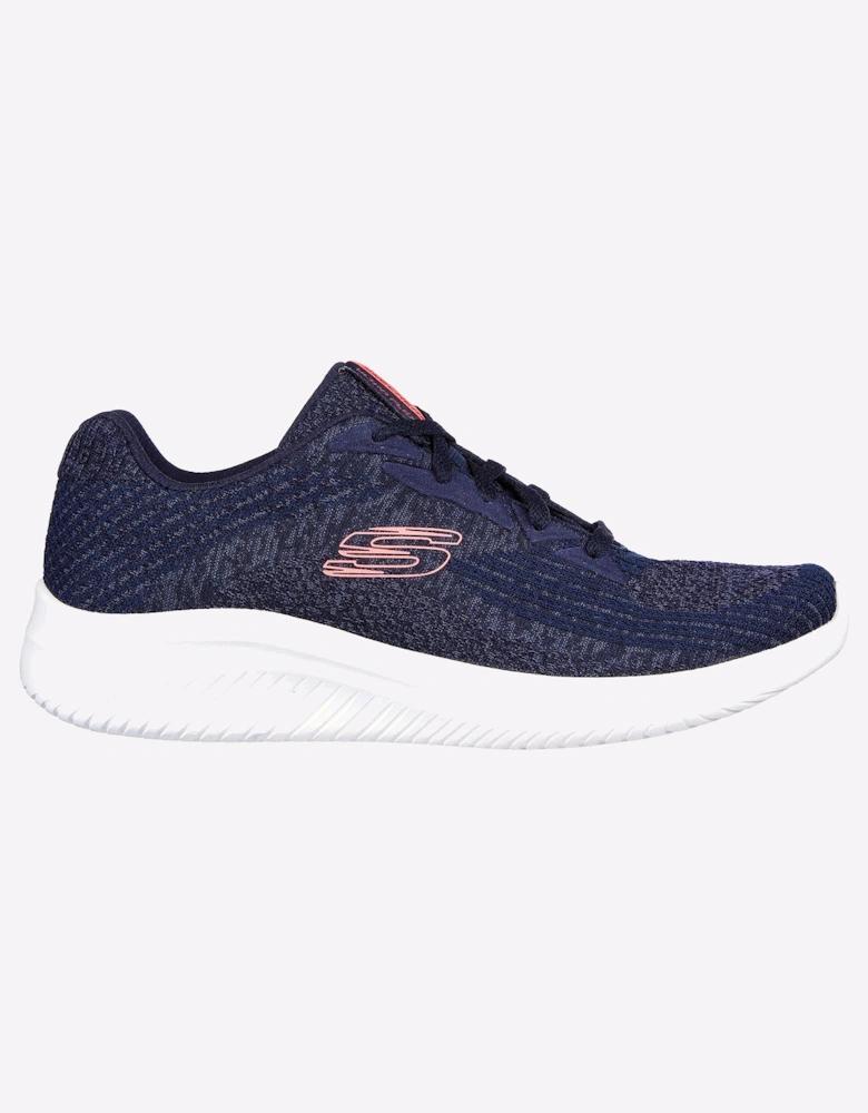 Skechers Ultra Flex 3.0 Memory Foam Trainers Womens Navy