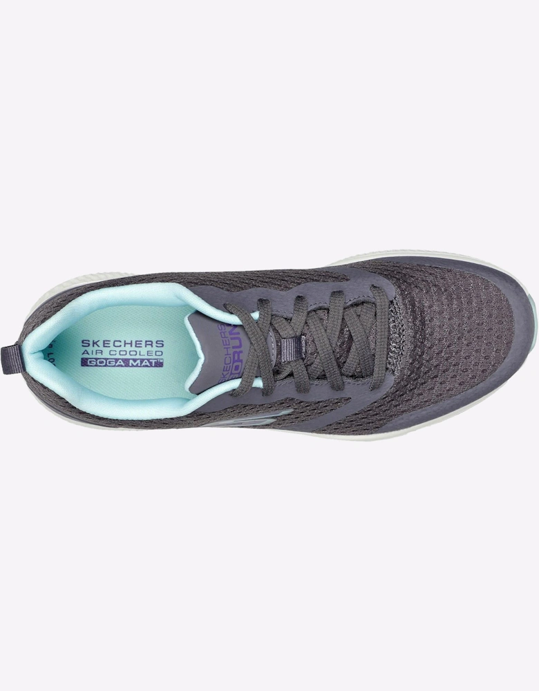 Skechers GO RUN Consistent Intensify-X Trainer Womens Charcoal / Blue