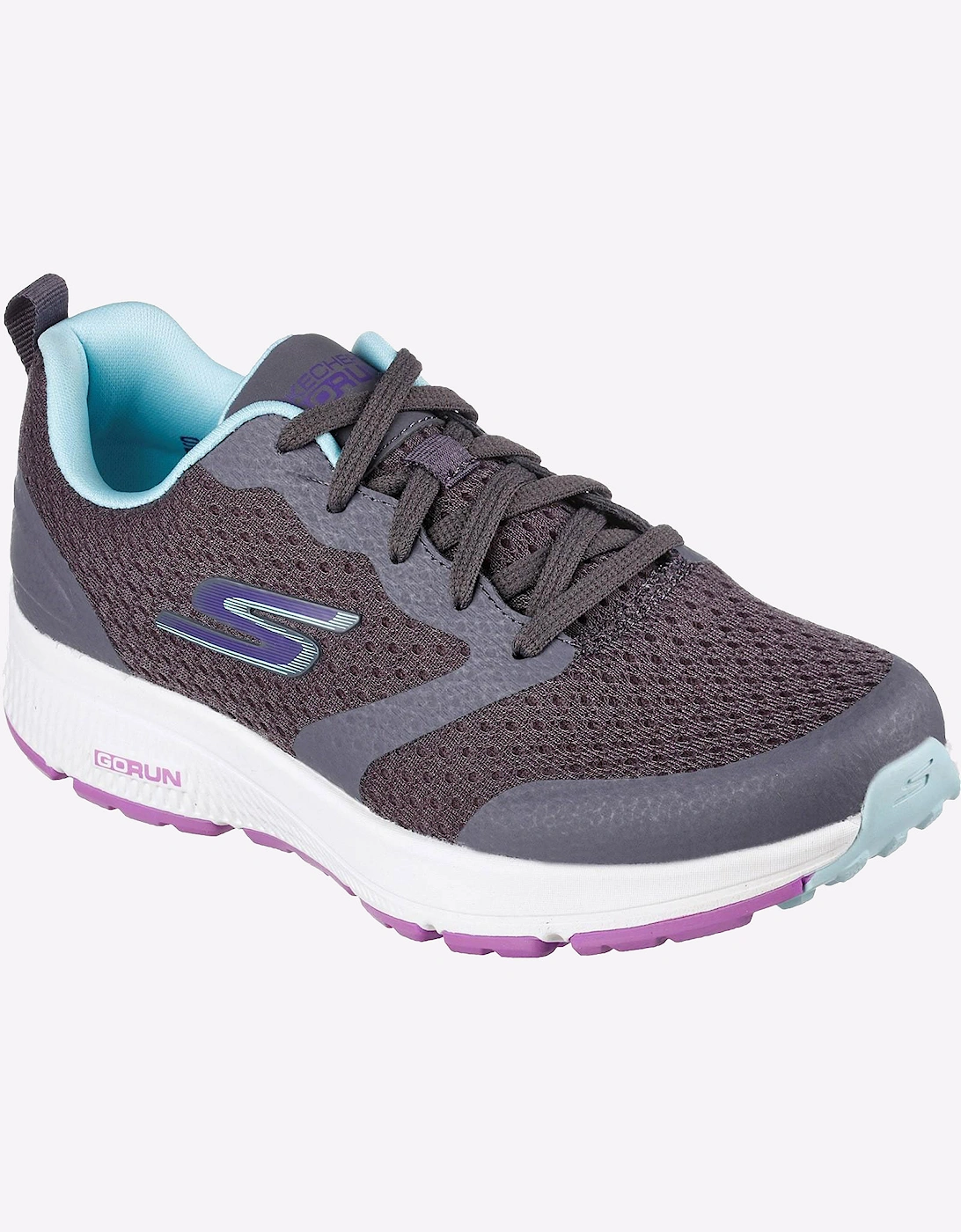 Skechers GO RUN Consistent Intensify-X Trainer Womens Charcoal / Blue