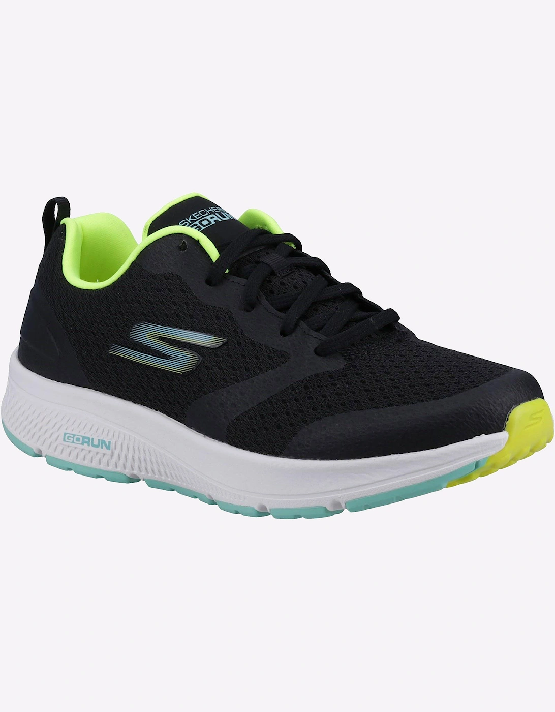 Skechers GO RUN Consistent - Intensify-X Trainers Womens Black/Lime