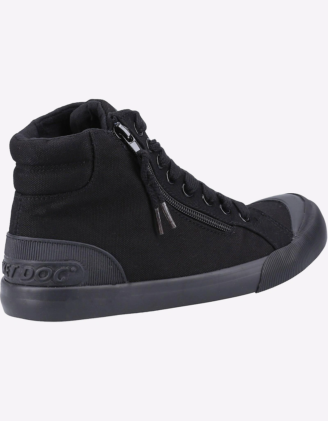 Rocket Dog Jazzin Womens Hi-Top Trainers Black