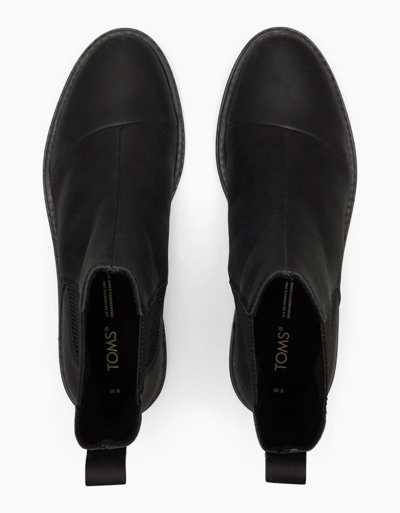 Toms Charlie Womens Boots Black