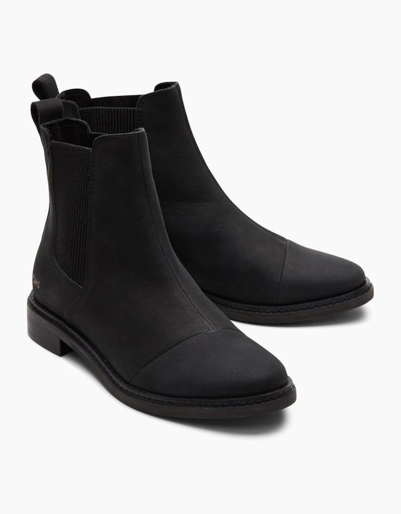 Toms Charlie Womens Boots Black