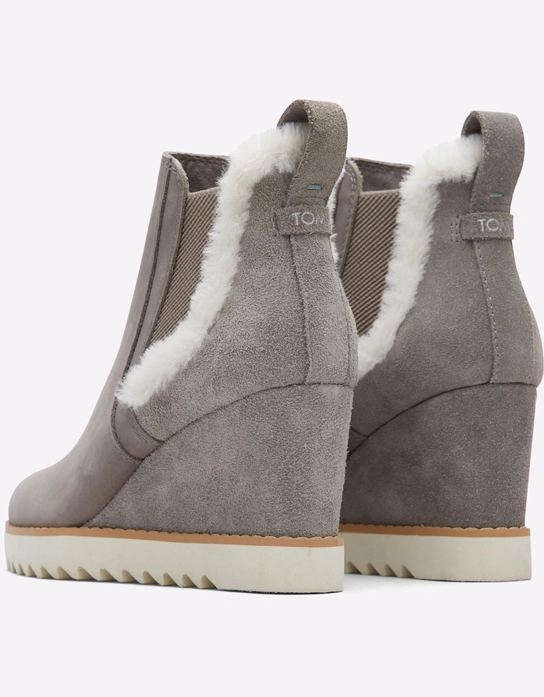 Toms Maddie Boots Womens Grey